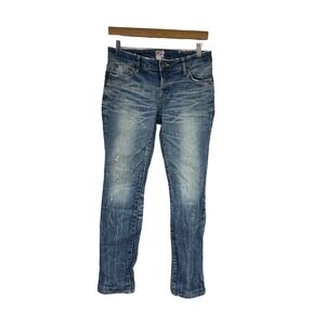 PRPS Dark Wash Faded Slim Straight Denim R53 P13V Mens Jeans Size 28 Hemmed